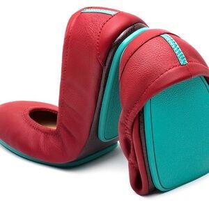 Tieks Red Foldable Ballet Flats